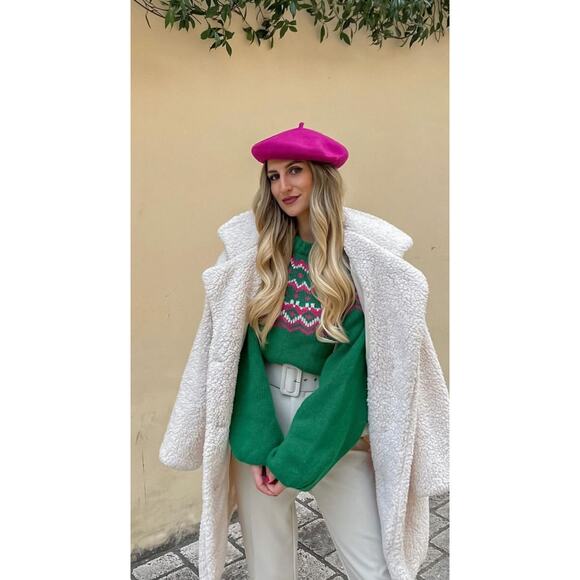 Zara Wool Beret - Picture 3 of 7